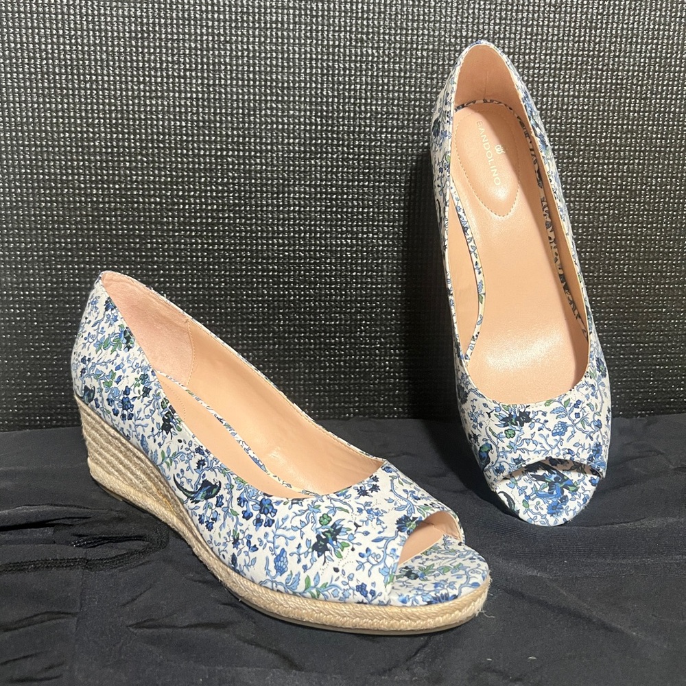 Bandolino Nuri Wedge Espadrille Floral